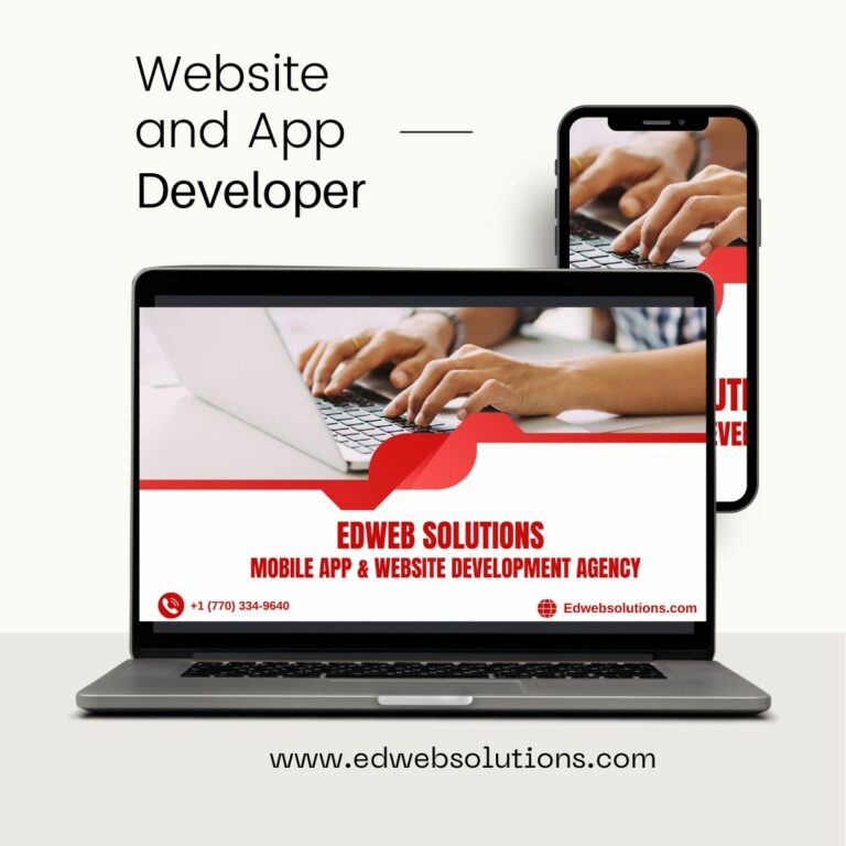 Mobile App Development Company in Atlanta | Georgia | USA – Edweb Solutions