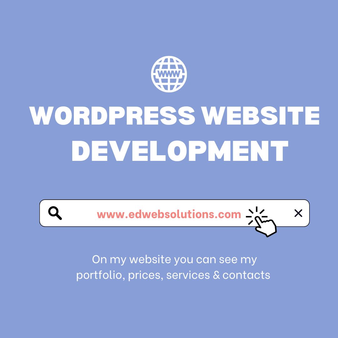 Edweb Solutions for Your WordPress Website Development
