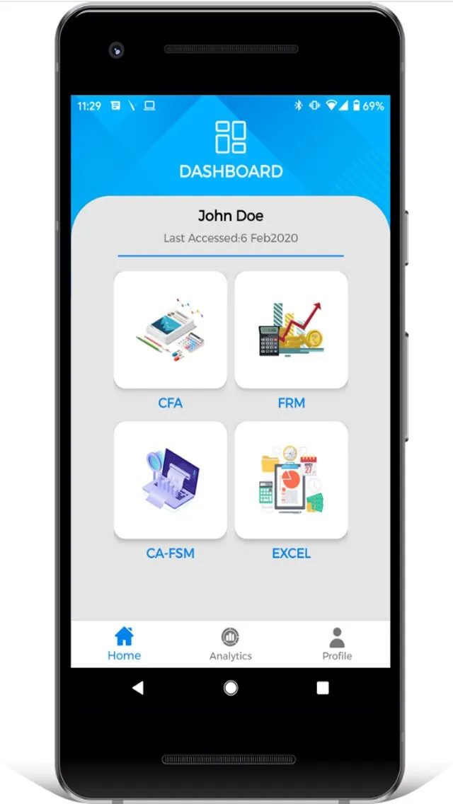 CFA financial services website